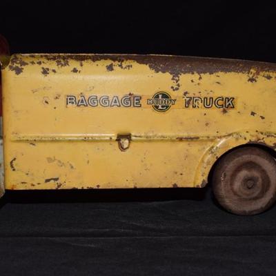 1940 Buddy L Metal Toy Baggage Truck