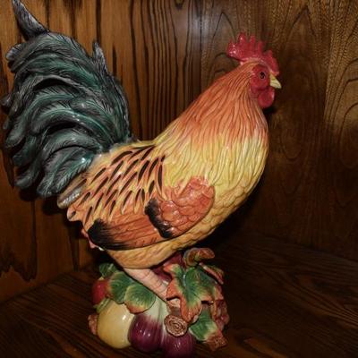 Fitz and Floyd Ceramic Rooster