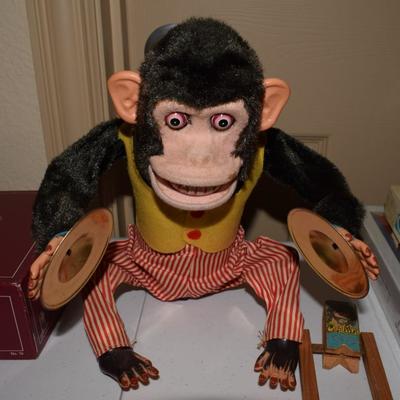 C. K.  Japan Battery Operated Toy Monkey