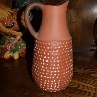 Red Clay Pitcher