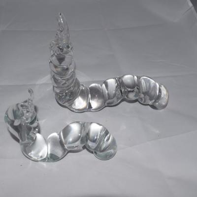 Vintage Glass Caterpillars
