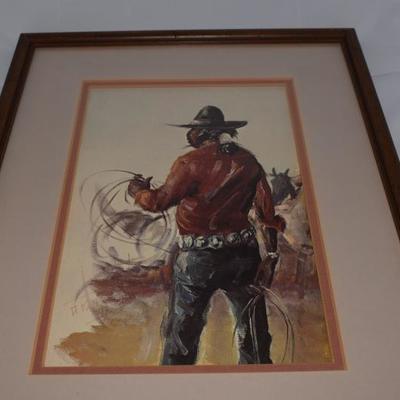 Navajo Man and Woman Watercolors by A. Kelly Pruitt