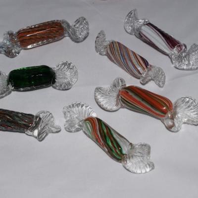 Bohemian Art Glass Candies