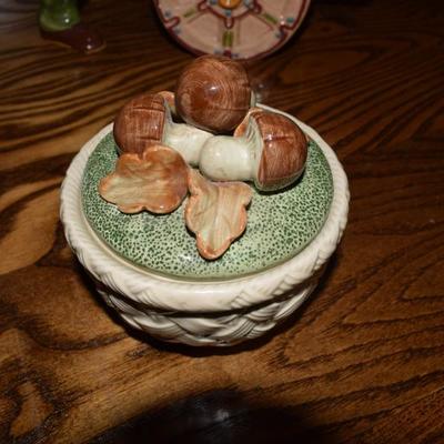 Fitz and Floyd Mushroom Bowl