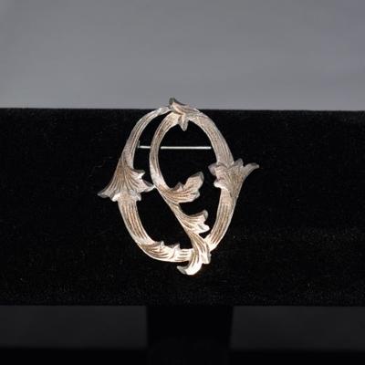 Art Nouveau Sterling Silver Pin