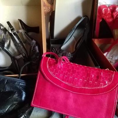 Ladies Bags & Dress Shoes sz 6 