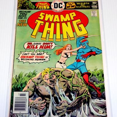Swamp Thing #23 DC Comics 1976 Bronze Age Comic Book #912-07