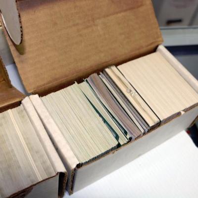 1990's Score and Fleer Baseball Cards Lot 7 boxes 3500+ Cards Lot #905-06