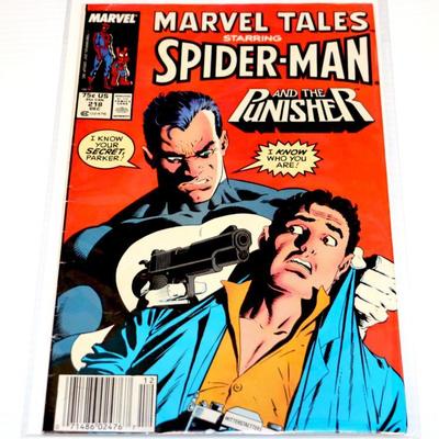 Marvel Tales SPIDER-MAN #211 218 221 Punisher 1988 Marvel Comics Lot #828-37