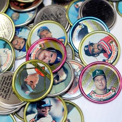 1986-1990 TOPPS Baseball Coins Collection - Lot of 145 Coins - Lot #905-09