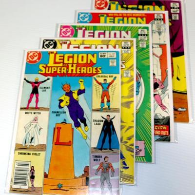 Legion Of SUPER-HEROES #301 302 303 304 305 - 1983 DC Comics Lot #828-36