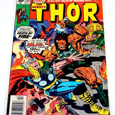 THOR #252 Marvel Comics 1976 Bronze Age Comic Book #912-08