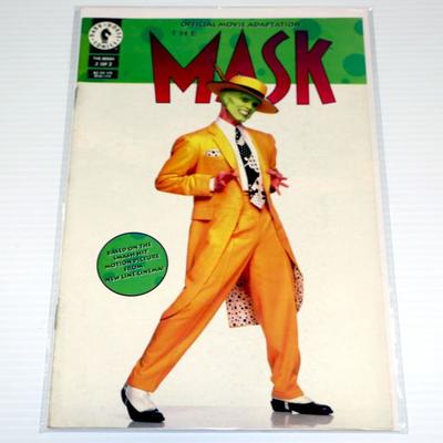 The MASK Official Movie Adaptation #1 2 Complete 1994 Dark Horse Comics 828-16