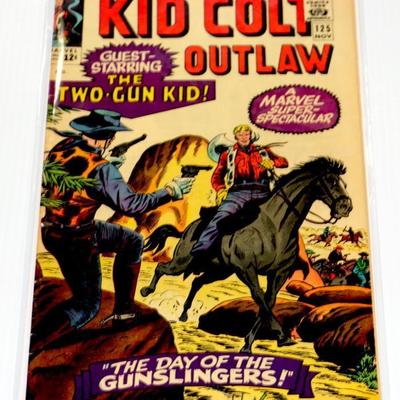 KID COLT OUTLAW #125 Marvel Comics 1965 Silver Age Comic Book #815-03