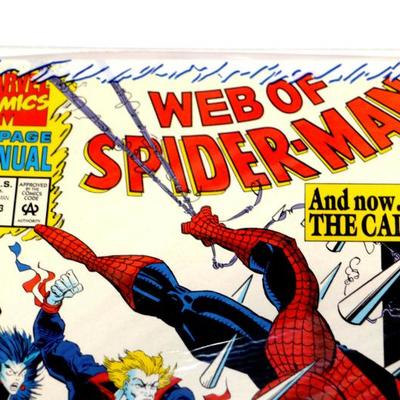 Web Of Spider-Man Annual #9 Sealed w/Card MINT 1993 Marvel #912-10