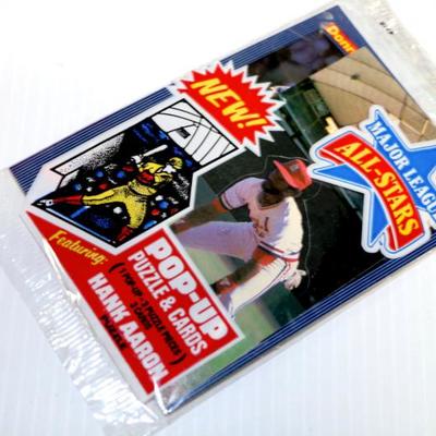36 Vintage POP-UP Puzzle & Baseball Cards Packs 1987 Donruss 252 Cards #905-08