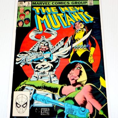 The New Mutants #5 Marvel Comics 1983 Bronze Age Comic Book