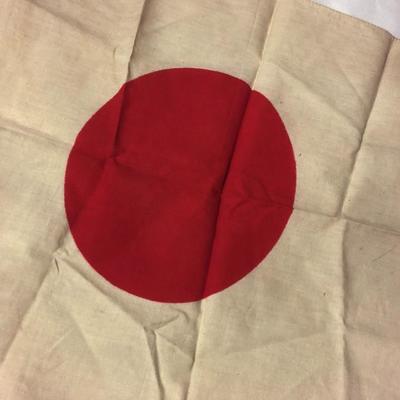 WWII WW2 JAPANESE FLAG SOUVENIR IMPERIAL ARMY PHILIPPINES