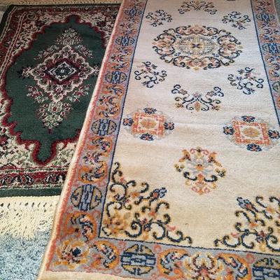 3 Vintage Oriental Rugs See all photos for measurements