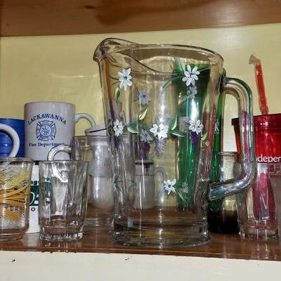 Tall Pitcher and Glassware See all photos 