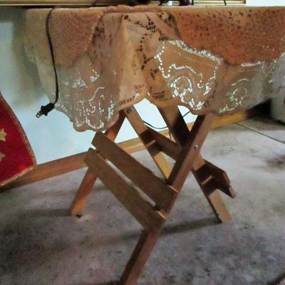 Religion, Table and Lamp