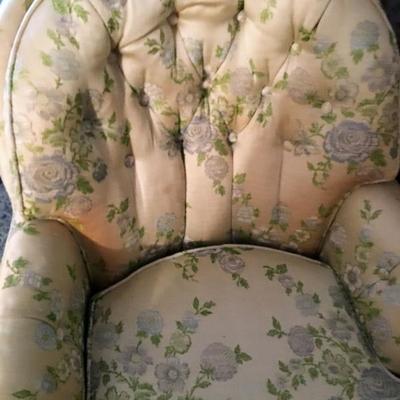 Antique Lounge Chaise Chair 