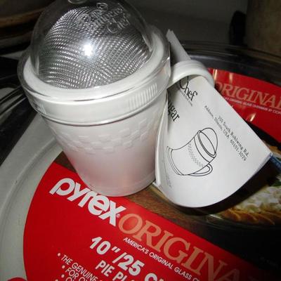 Vintage Crocks and Pyrex See all photos 