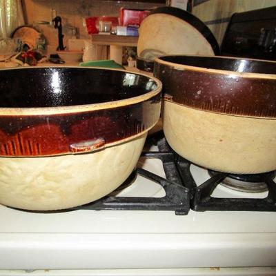 Vintage Crocks and Pyrex See all photos 