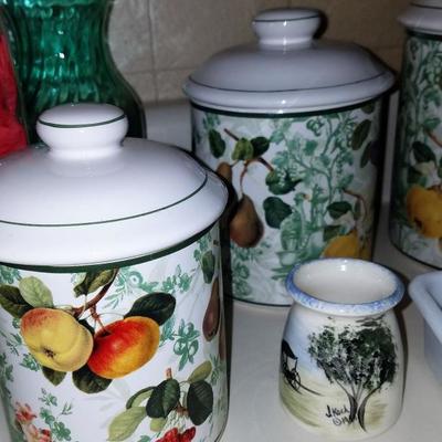Kitchen Utensils and Canisters plus extras See all photos 
