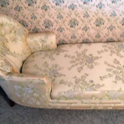 Antique Lounge Chaise Chair 