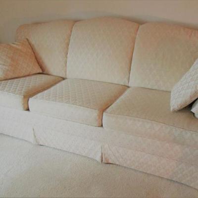 Beautiful White Vintage Sofa See all photos 