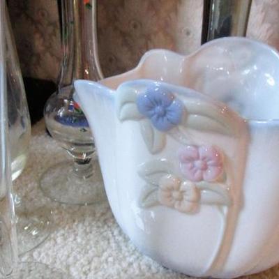 Glass Set with Blue Vases See all photos 