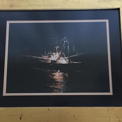 Lot 84 - Shrimp Trawler Print 