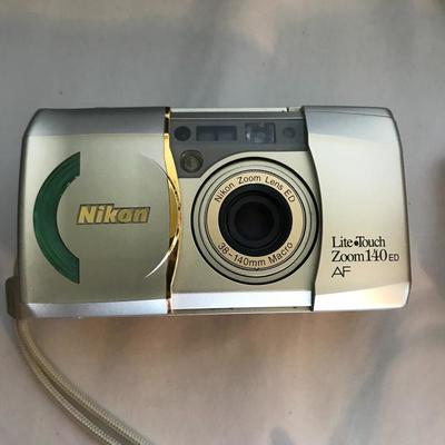 Lot 14 - Nikon Film Cameras, Bogen Tripod and Filters 