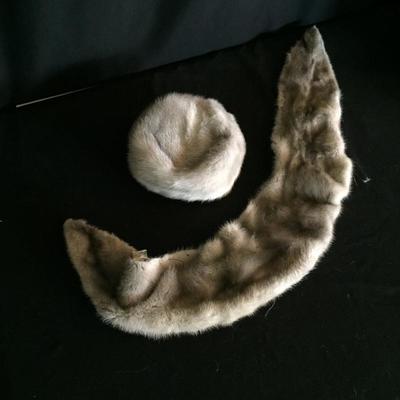 Lot 44 - Fur Coat and Hats