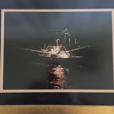 Lot 84 - Shrimp Trawler Print 