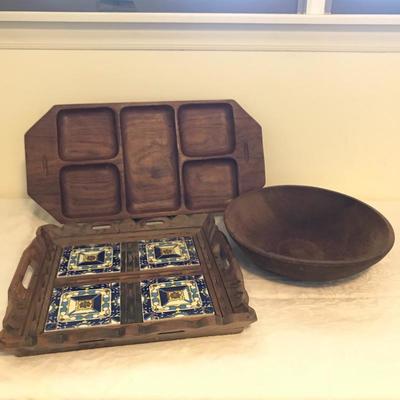 Lot 7 - Wooden Housewares