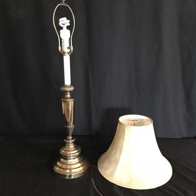 Lot 2 - Metal Lamp Duo
