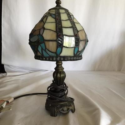 Lot 83 - Tiffany Style Lamps