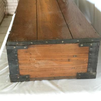 Lot 82 - Wooden Tool Box