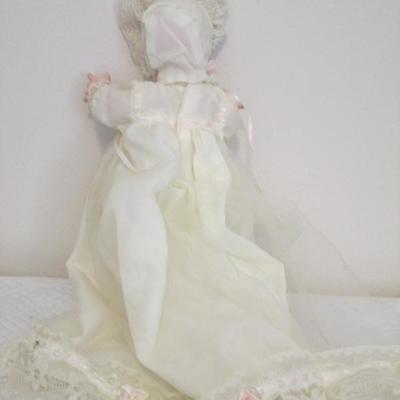 Porcelain Baby Doll - Plays Music and Moves