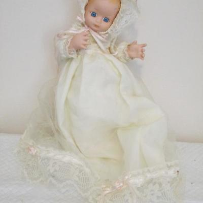 Porcelain Baby Doll - Plays Music and Moves