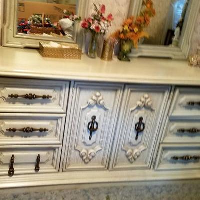 Dresser with Mirrors