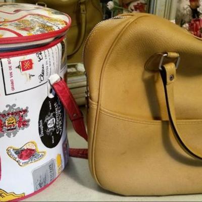 Cooler and Handbag Vintage