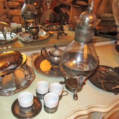 Variety of Silver Items