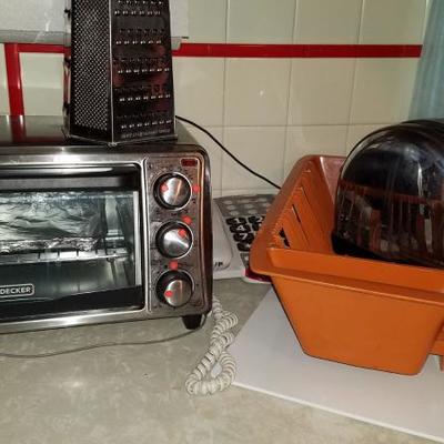 Toaster Oven and Extras