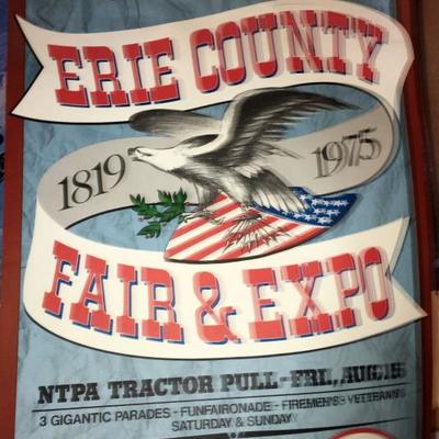 Erie Co. Fair and Kennedy Ephemera