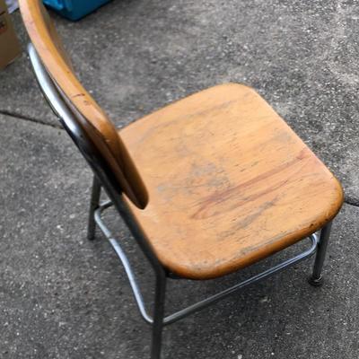 Vintage School Desk and Chair