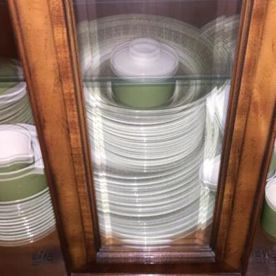 Beautiful Green Vintage Dishes