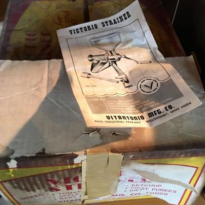 Vintage Cooking Items